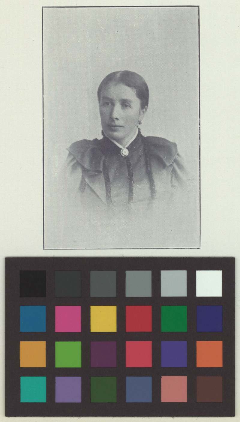 Buchumschlag - [Porträt von Marie Plattner-Tanner]