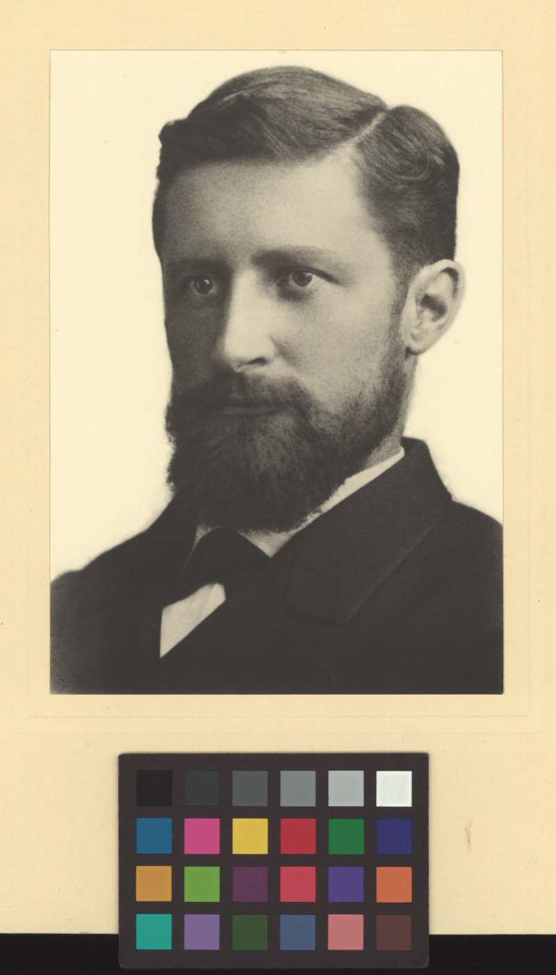 Buchumschlag - [Porträt von Eugen Huber]