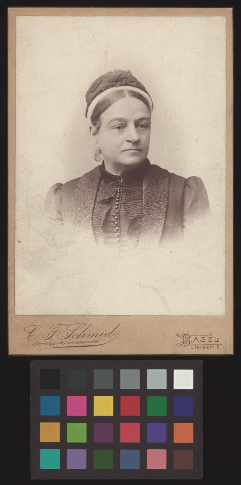 Buchumschlag - [Porträt der Adelaide Seymour Staehelin-Bucknor]
