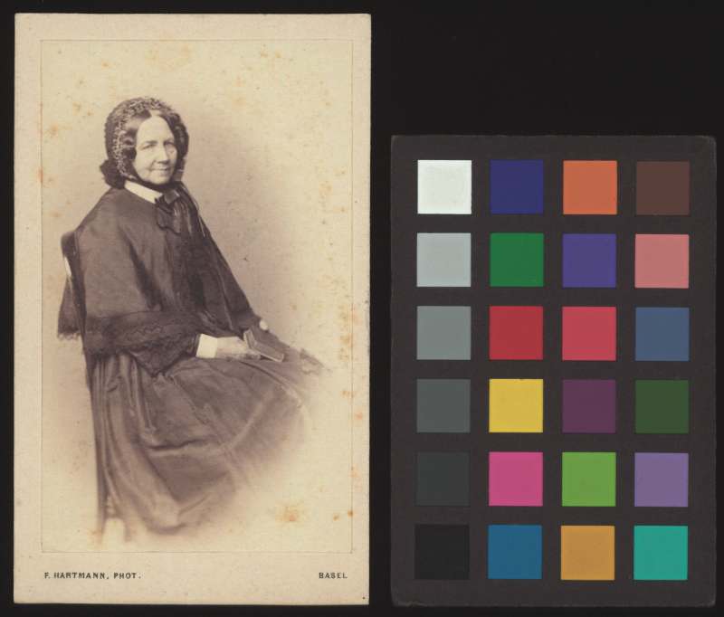 Buchumschlag - [Porträt von Sophie Elisabeth Iselin]