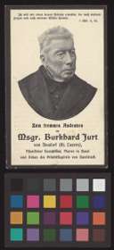 Zum frommen Andenken an Msgr. Burkhard Jurt