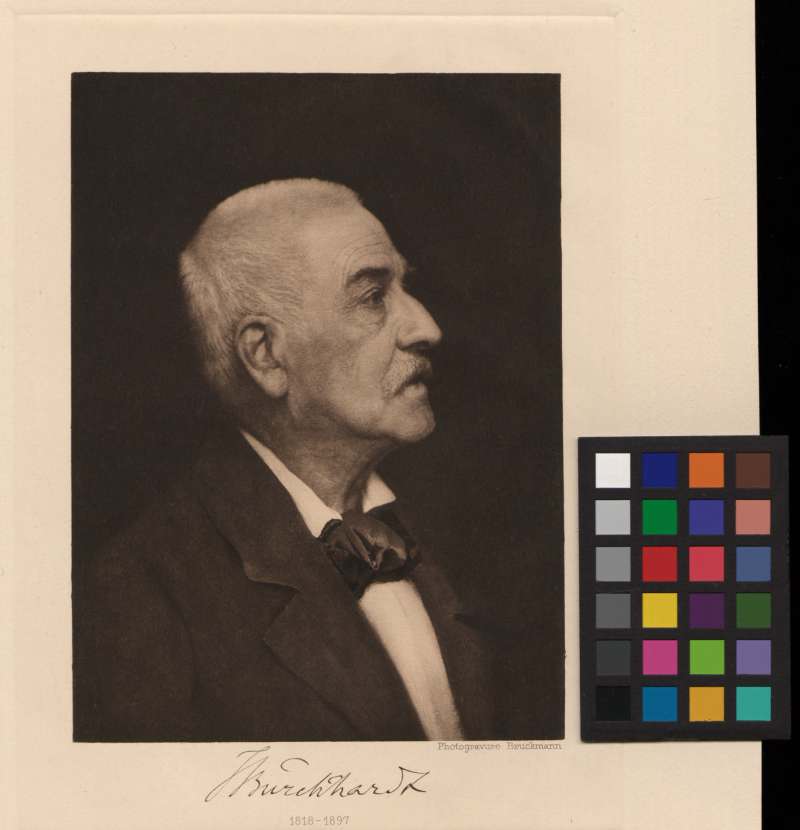 Buchumschlag - J. Burckhardt