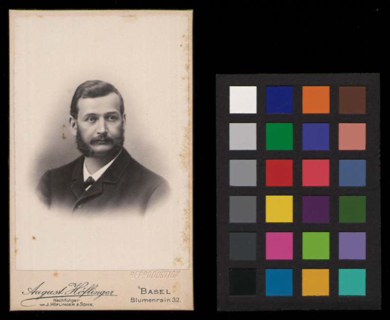 Buchumschlag - [Porträt von Eduard Fueter-Gelzer]