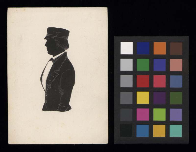 Buchumschlag - [Silhouette des Carl Burckhardt]