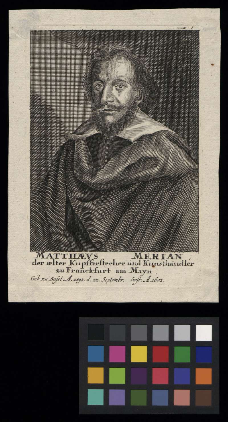 Buchumschlag - Matthaeus Merian