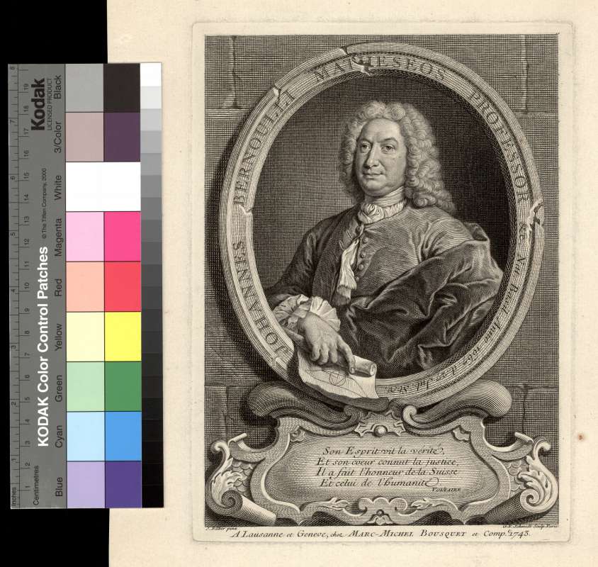 Buchumschlag - Johannes Bernoulli matheseos professor&c