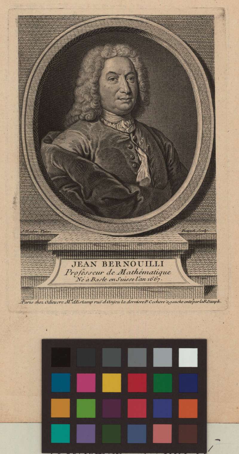 Buchumschlag - Jean Bernoulli