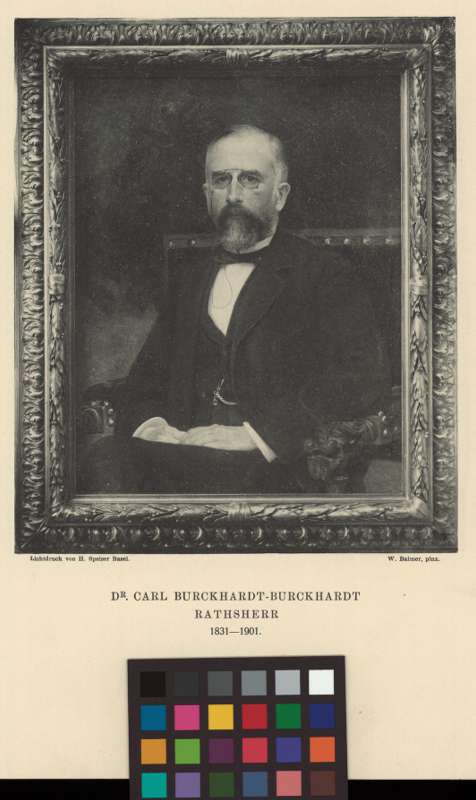 Buchumschlag - Dr. Carl Burckhardt-Burckhardt