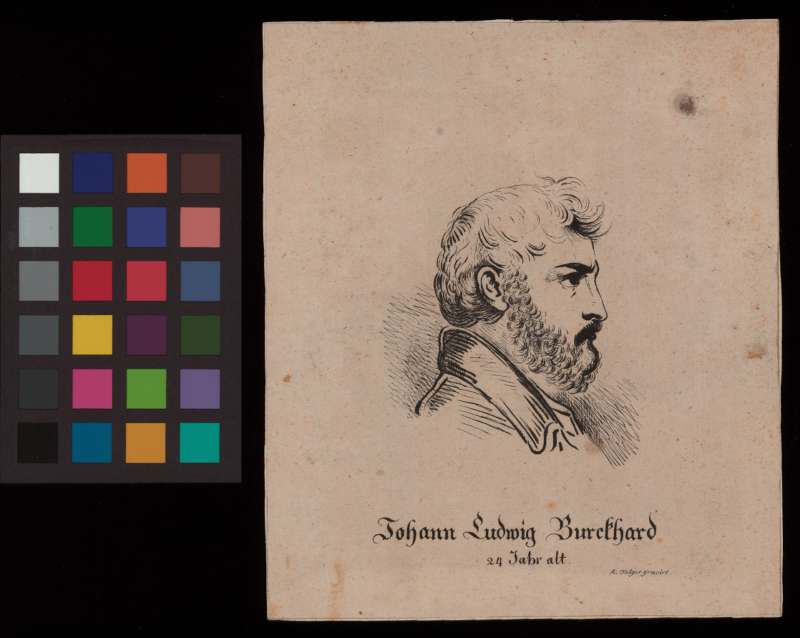 Buchumschlag - Johann Ludwig Burckhard