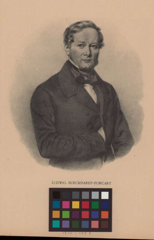 Buchumschlag - Ludwig Burckhardt-Forcart