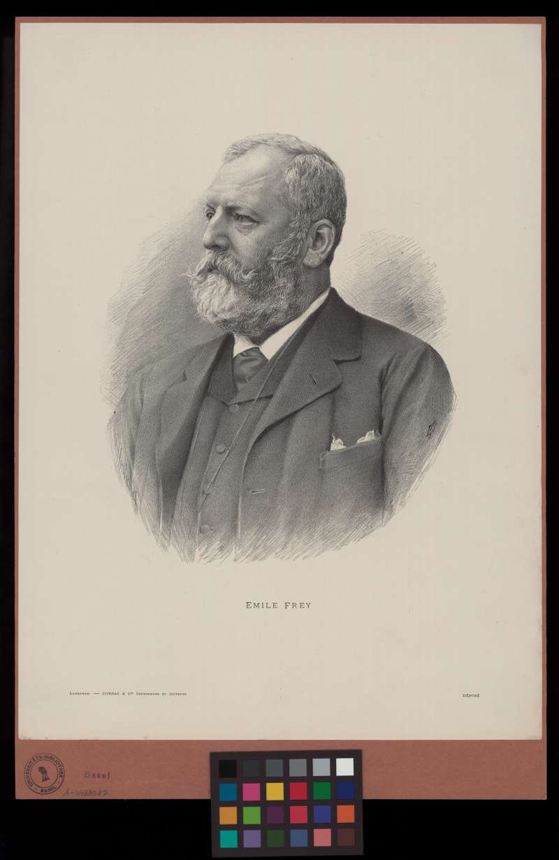 Buchumschlag - Emile Frey