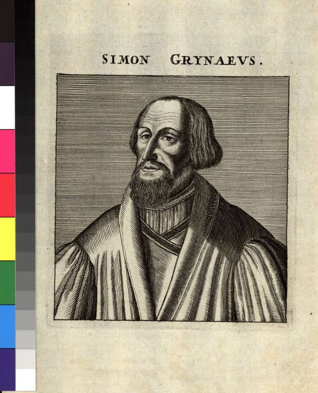 Buchumschlag - Simon Grynaeus