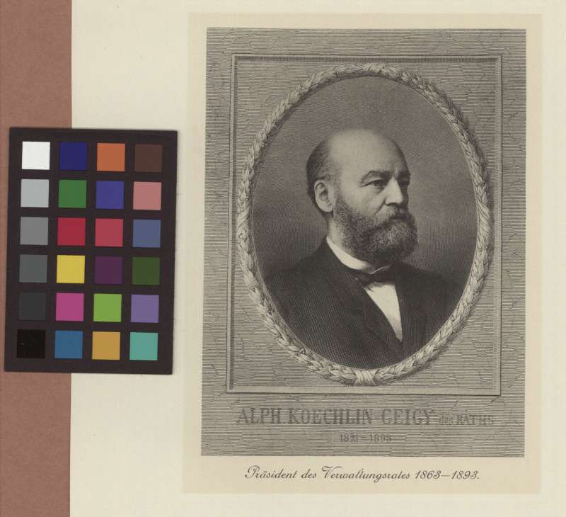 Buchumschlag - Alph. Koechlin-Geigy des Raths