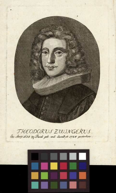 Buchumschlag - Theodorus Zwingerus