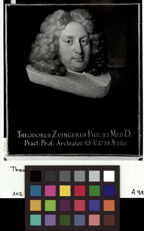Buchumschlag - Theodorus Zvingerus phil. et med. d