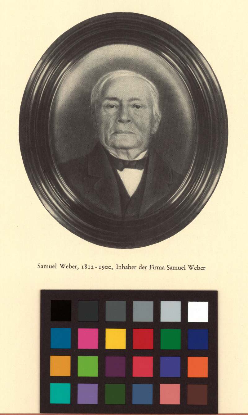 Buchumschlag - Samuel Weber, 1812-1900