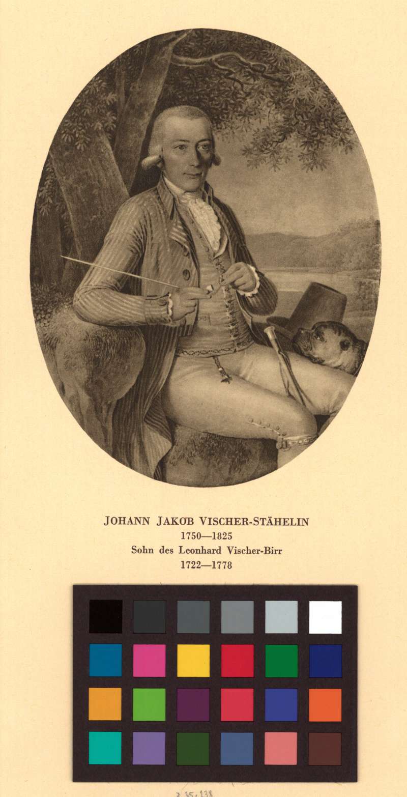 Buchumschlag - Johann Jakob Vischer-Stähelin