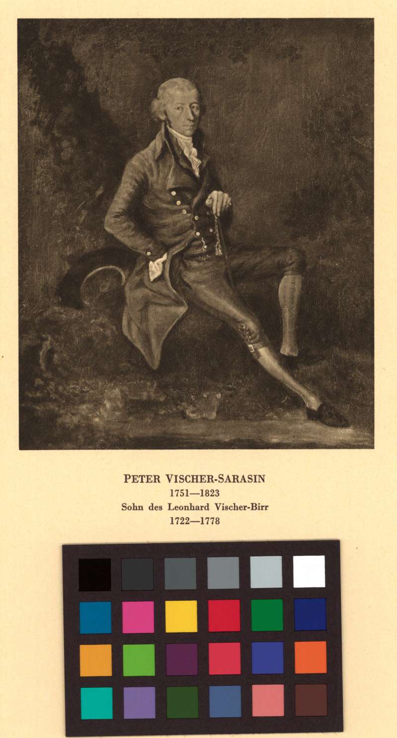 Buchumschlag - Peter Vischer-Sarasin