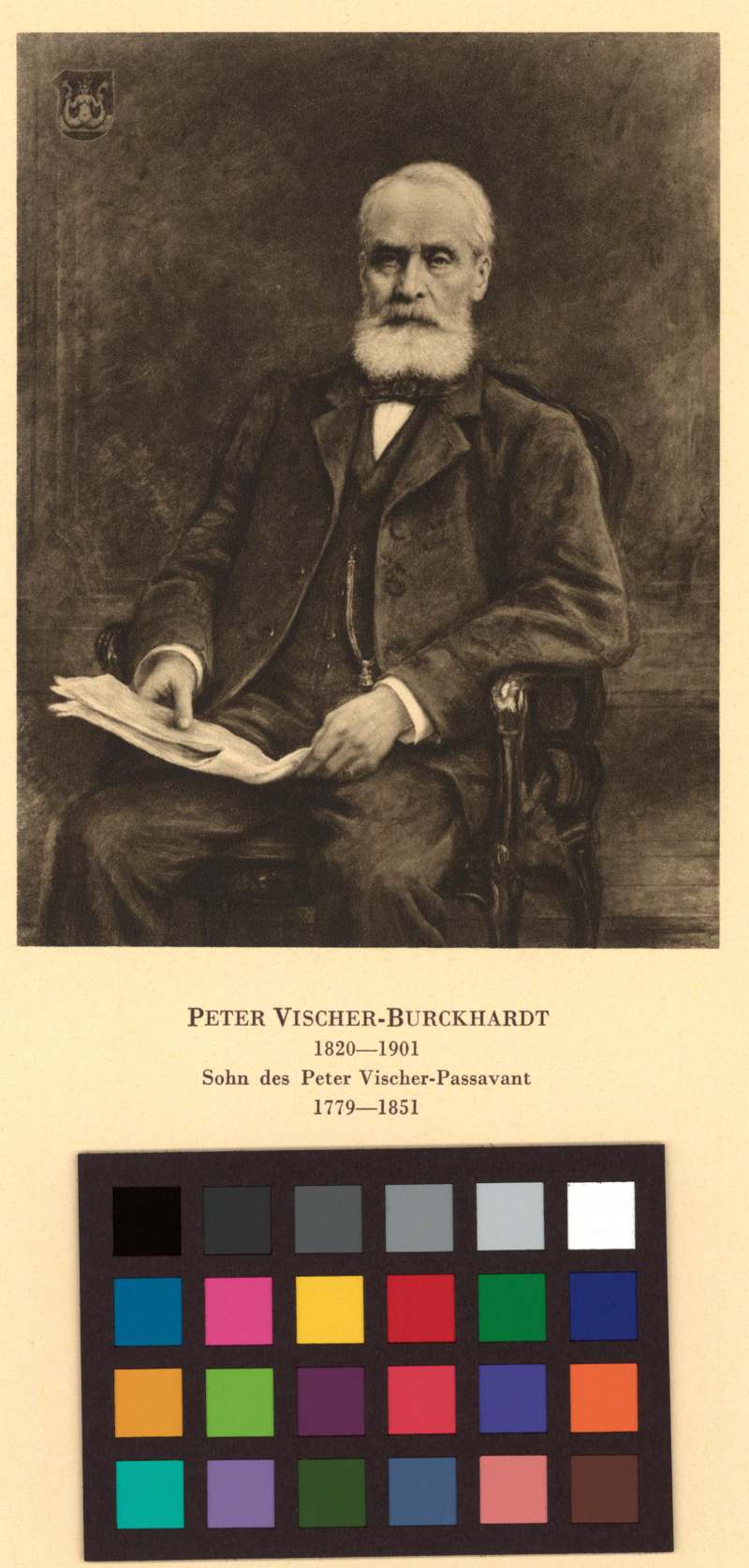 Buchumschlag - Peter Vischer-Burckhardt