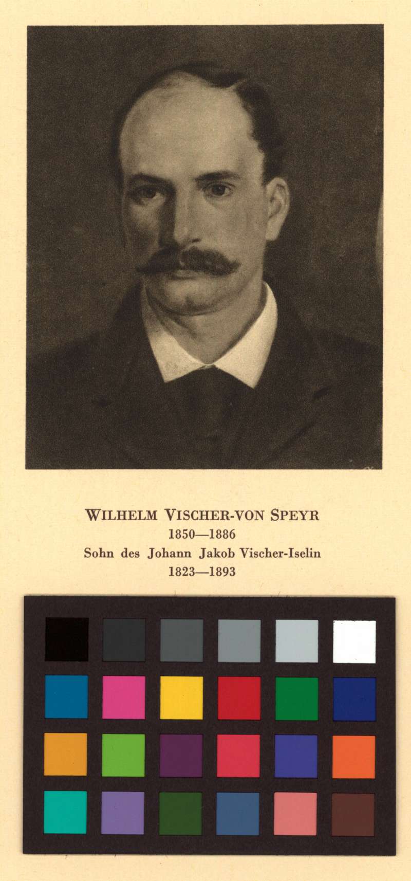 Buchumschlag - Wilhelm Vischer-Von Speyr