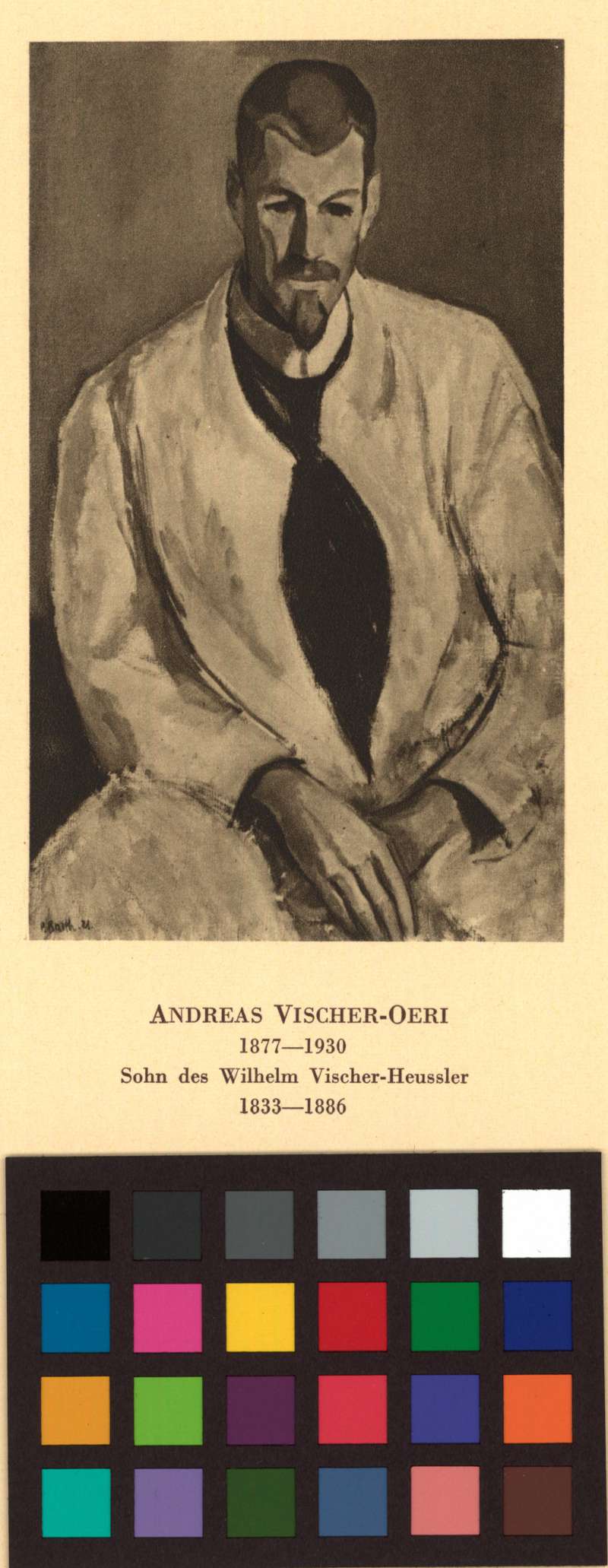 Buchumschlag - Andreas Vischer-Oeri