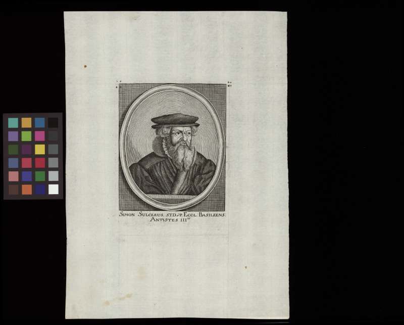 Buchumschlag - Simon Sulcerus s. t. d. et p. eccl. Basileens