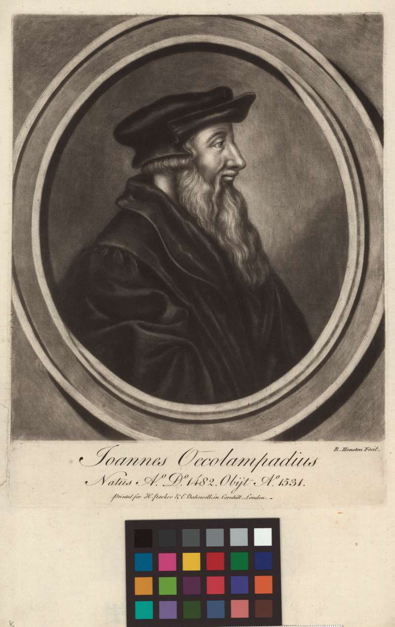 Buchumschlag - Joannes Oecolampadius