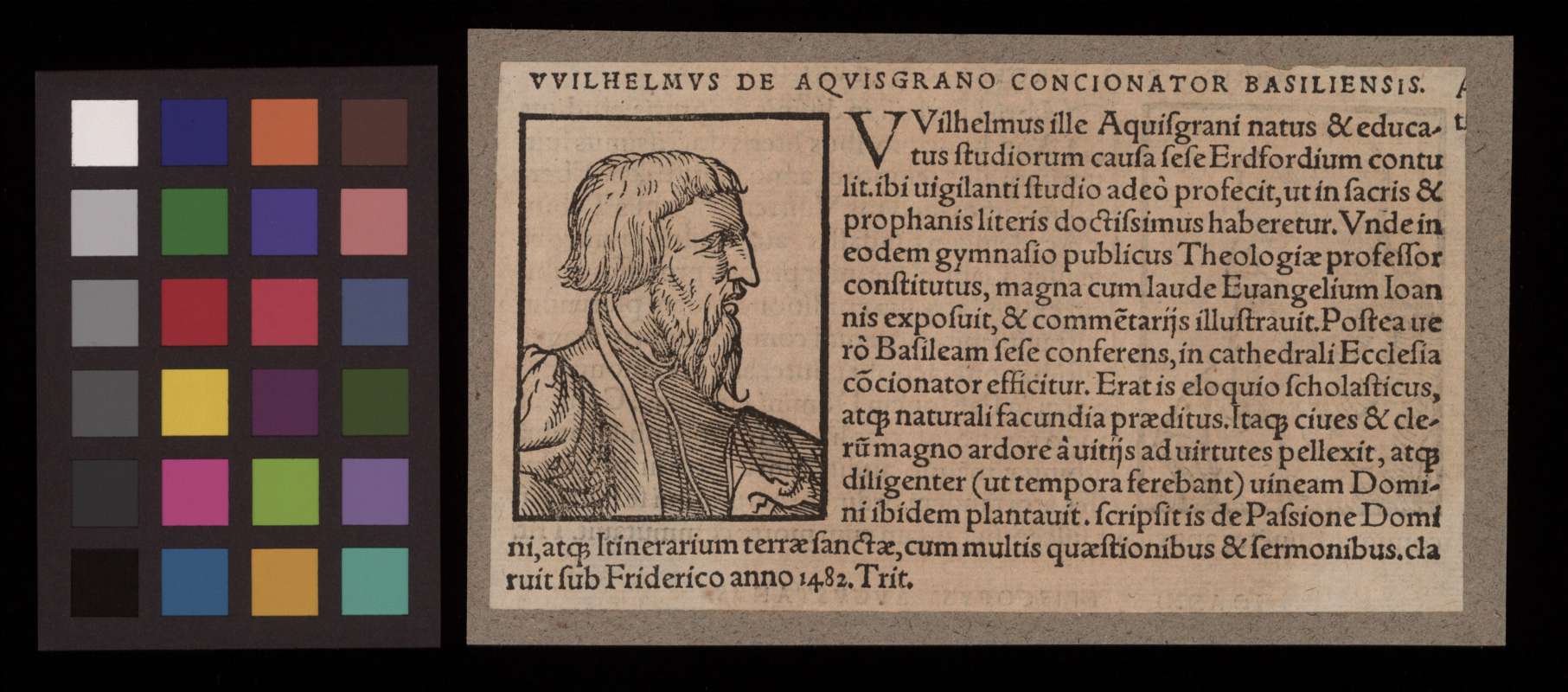Cover Image - Wilhelmus de Aquisgrano concionator Basiliensis