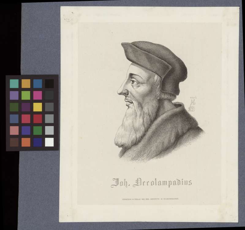 Buchumschlag - Joh. Oecolampadius